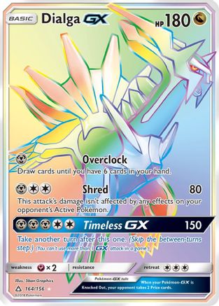 Dialga-GX 164/156 - Ultra Prism Holofoil - Poke-Collect