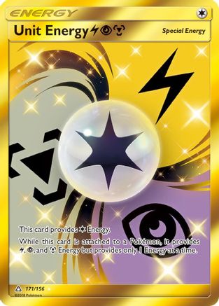 Unit Energy LightningPsychicMetal 171/156 - Ultra Prism Holofoil - Poke-Collect