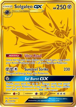 Solgaleo-GX 173/156 - Ultra Prism Holofoil - Poke-Collect