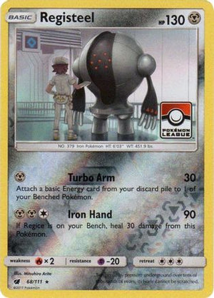 Registeel - 68/111 (Pokemon League) 68 - League & Championship Cards Reverse Holofoil - Poke-Collect