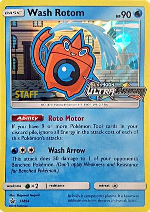 Wash Rotom - SM94 (Prerelease) [Staff] SM94 - SM Promos Holofoil - Poke-Collect