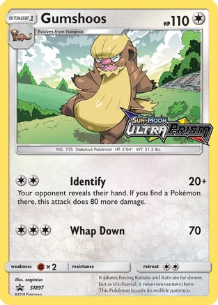 Gumshoos - SM97 (Prerelease) SM97/248 - SM Promos Holofoil - Poke-Collect