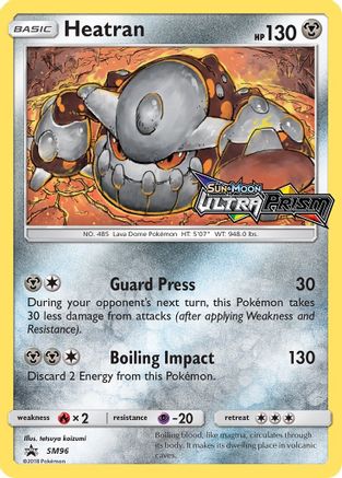 Heatran - SM96 (Prerelease) SM96/248 - SM Promos Holofoil - Poke-Collect