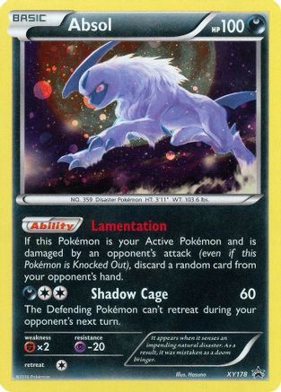 Absol XY178/211 - XY Black Star Promos Holofoil - Poke-Collect