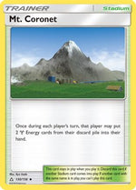 Mt. Coronet 130/156 - Ultra Prism Reverse Holofoil - Poke-Collect