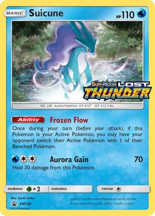 Suicune SM149/248 - SM Black Star Promos Holofoil - Poke-Collect