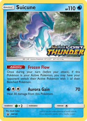 Suicune SM149/248 - SM Black Star Promos Holofoil - Poke-Collect
