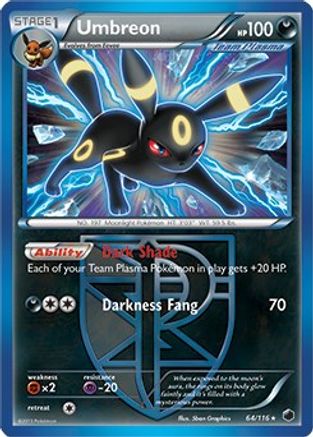 Umbreon - 64/116 64 - Deck Exclusives - Poke-Collect