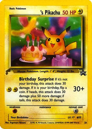 ______'s Pikachu 24 - Pikachu World Collection Promos - Poke-Collect