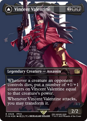 Vincent Valentine // Galian Beast (FIN-528) - FINAL FANTASY (Borderless) Foil