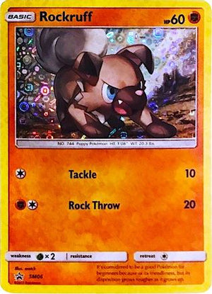 Rockruff - SM06 (General Mills Promo) SM06 - Miscellaneous Cards & Products Holofoil - Poke-Collect