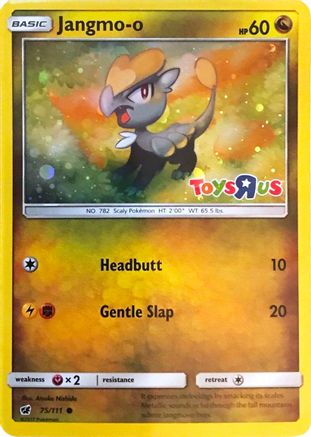 Jangmo-o - 75/111 (Toys R Us Promo) 75 - Miscellaneous Cards & Products Holofoil - Poke-Collect