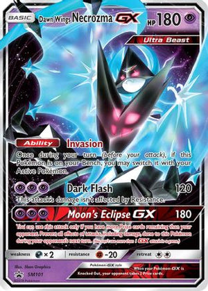 Dawn Wings Necrozma-GX SM101/248 - SM Black Star Promos Holofoil