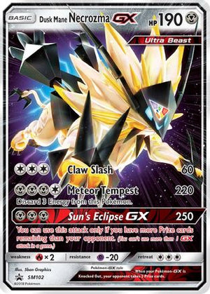 Dusk Mane Necrozma-GX SM102/248 - SM Black Star Promos Holofoil - Poke-Collect