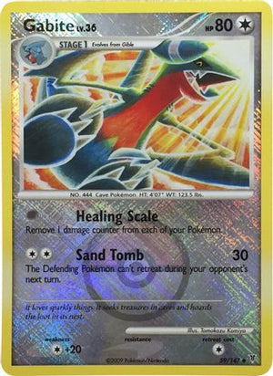 Gabite - 59/147 (Championship Promo) 59 - League & Championship Cards Reverse Holofoil - Poke-Collect