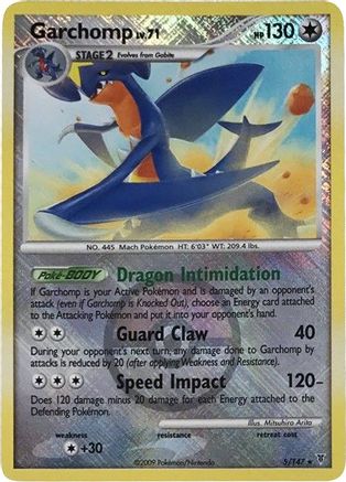 Garchomp - 5/147 (Championship Promo) 5 - League & Championship Cards Reverse Holofoil - Poke-Collect