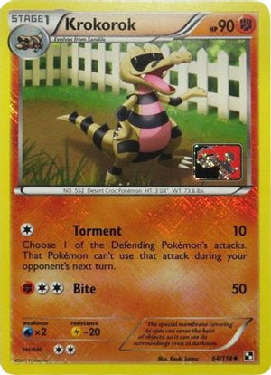 Krokorok - 64/114 (League Promo) 64 - League & Championship Cards Reverse Holofoil - Poke-Collect