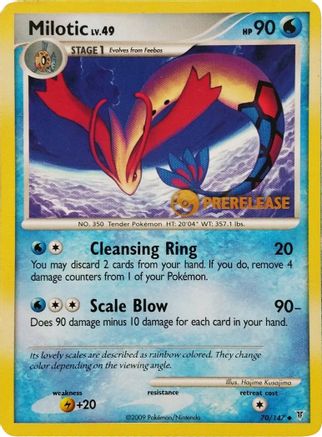 Milotic - 070/147 (Prerelease) 70 - Nintendo Promos - Poke-Collect