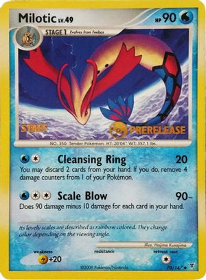 Milotic - 70/147 (Prerelease) [Staff] 70 - Nintendo Promos - Poke-Collect