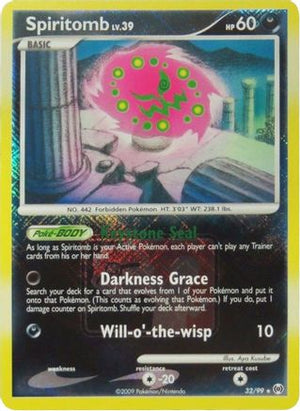 Spiritomb - 32/99 (League Promo) 32 - League & Championship Cards Reverse Holofoil - Poke-Collect