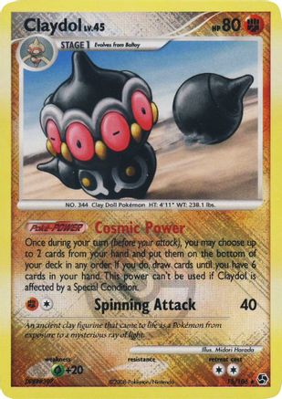 Claydol - 15/106 (League Promo) 15 - League & Championship Cards Reverse Holofoil - Poke-Collect
