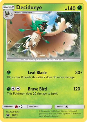 Decidueye SM55/248 - SM Black Star Promos Holofoil