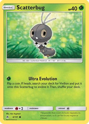 Scatterbug 6/131 - Forbidden Light - Poke-Collect