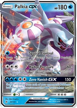 Palkia-GX 20/131 - Forbidden Light Holofoil - Poke-Collect