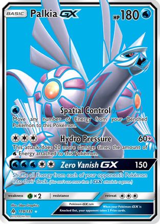 Palkia-GX 119/131 - Forbidden Light Holofoil - Poke-Collect