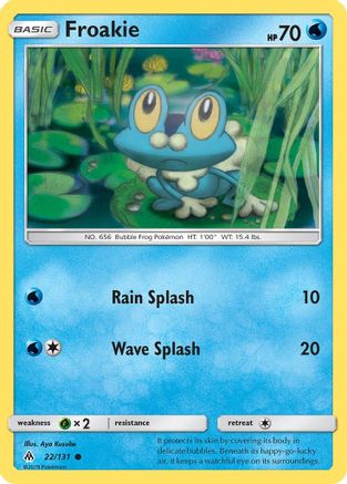 Froakie (22) 22/131 - SM  Forbidden Light - Poke-Collect