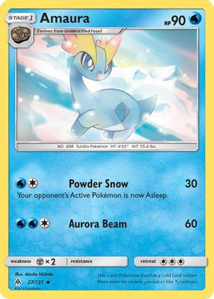 Amaura 27/131 - Forbidden Light - Poke-Collect