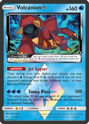 Volcanion ◇ 31/131 - Forbidden Light Holofoil - Poke-Collect