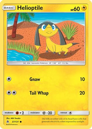 Helioptile 37/131 - SM  Forbidden Light - Poke-Collect