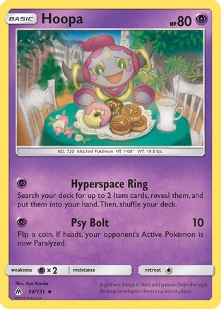 Hoopa 54/131 - SM  Forbidden Light - Poke-Collect