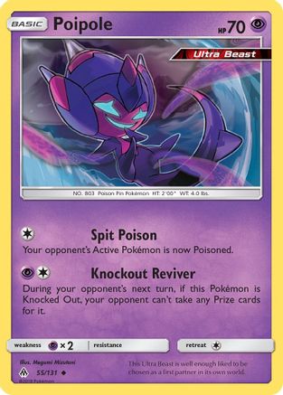 Poipole 55/131 - SM  Forbidden Light - Poke-Collect