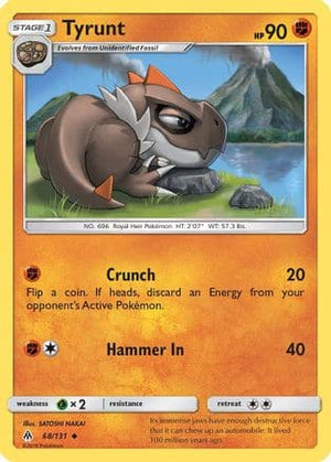 Tyrunt 68/131 - Forbidden Light Reverse Holofoil