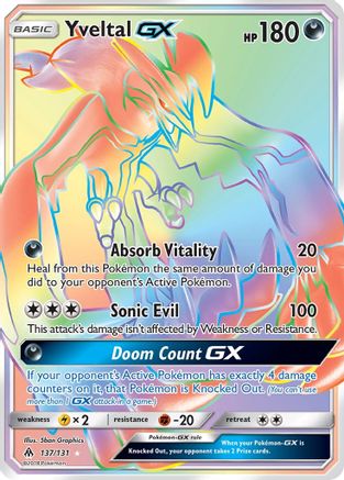 Yveltal-GX 137/131 - Forbidden Light Holofoil - Poke-Collect
