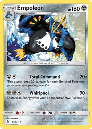 Empoleon 81/131 - SM  Forbidden Light Holofoil - Poke-Collect