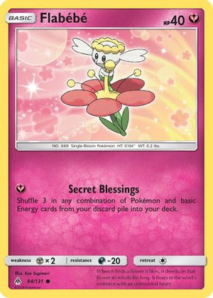 Flabébé 84/131 - Forbidden Light Reverse Holofoil - Poke-Collect