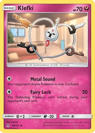 Klefki 89/131 - SM  Forbidden Light - Poke-Collect