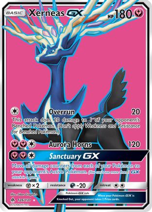 Xerneas-GX 126/131 - Forbidden Light Holofoil - Poke-Collect