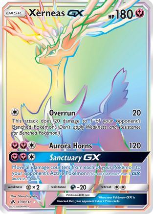 Xerneas-GX 139/131 - Forbidden Light Holofoil - Poke-Collect