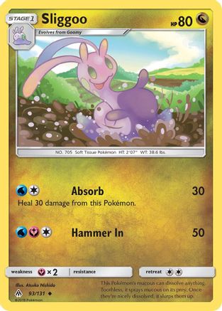 Sliggoo 93/131 - Forbidden Light - Poke-Collect