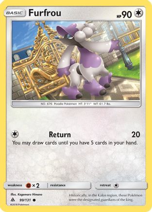 Furfrou 99/131 - SM  Forbidden Light - Poke-Collect