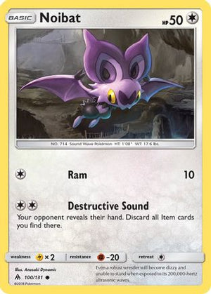 Noibat 100/131 - Forbidden Light - Poke-Collect