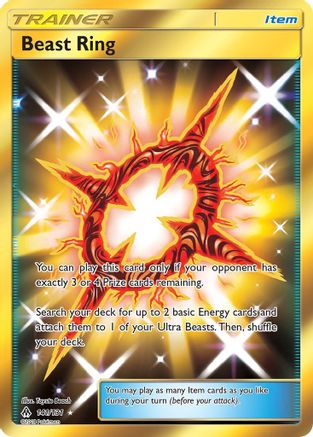 Beast Ring (Secret) 141/131 - SM  Forbidden Light Holofoil - Poke-Collect