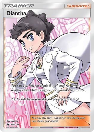 Diantha 130/131 - Forbidden Light Holofoil - Poke-Collect