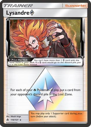 Lysandre Prism Star 110/131 - SM  Forbidden Light Holofoil