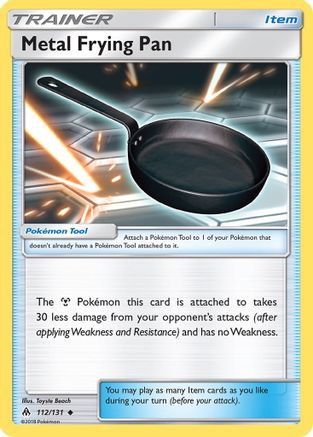 Metal Frying Pan 112/131 - SM  Forbidden Light - Poke-Collect