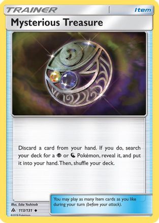 Mysterious Treasure 113/131 - SM  Forbidden Light Reverse Holofoil - Poke-Collect